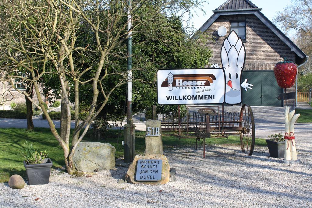 Heeser Spargelhof Ferienwohnung Landblick Weeze Rum bild